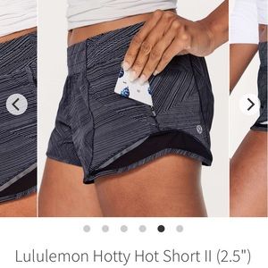 Lululemon Hotty Hot II Short 2.5”